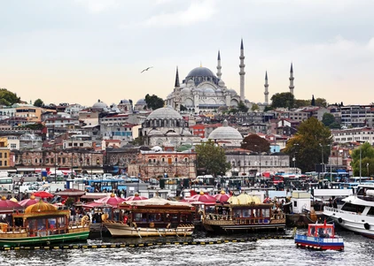 Blick auf Istanbul