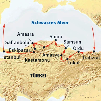Amasra am Schwarzen Meer