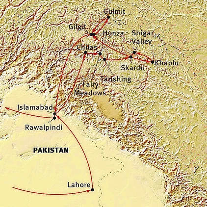 Wie im Traum: Märchenwiese mit Nanga Parbat