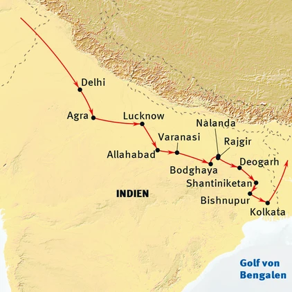 Ein seltenes Reiseziel: Lucknow