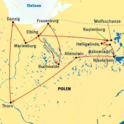 Masurische Seenplatte