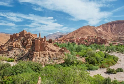 Kasbah in der Dadesschlucht