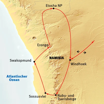 Etosha-Nationalpark in Namibia
