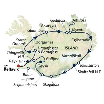 Gletscherlagune Jökulsárlón