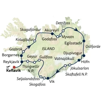 Gletscherlagune Jökulsárlón