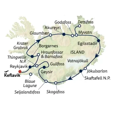 Gletscherlagune Jökulsárlón