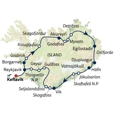 Gletscherlagune Jökulsárlón