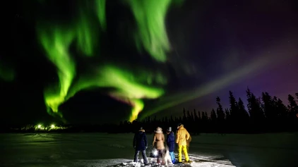 Den Nordlichtern auf der Spur - ein bisschen Glück gehört dazu