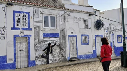 Portugiesisches Wandgemälde