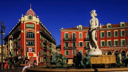 Der Place Masséna in Nizza