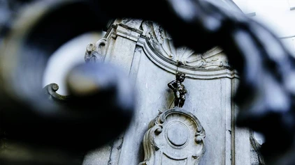 Das Manneken Pis in Brüssel