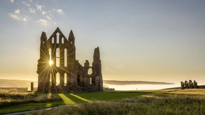 Die Ruine von Whitby Abbey