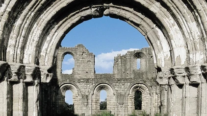 Beeindruckende Klosterruine: Fountains Abbey in Nordengland