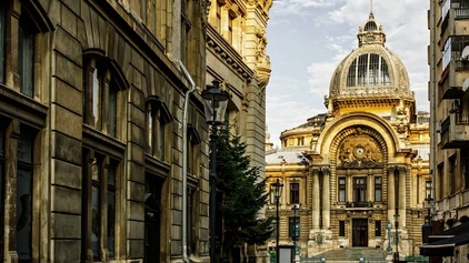 Im Stadtteil Lipscani in Bukarest