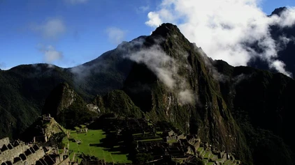 Panoramablick auf Machu Picchu