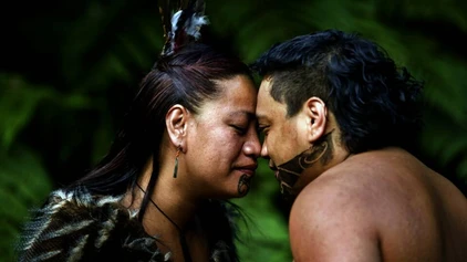 Maori-Begrüßung