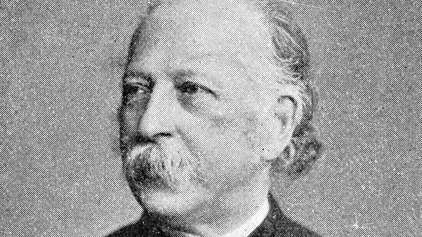 Porträt des Schriftstellers Theodor Fontane