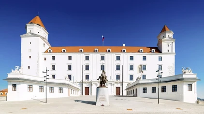 Die Pressburg, die Burg von Bratislava