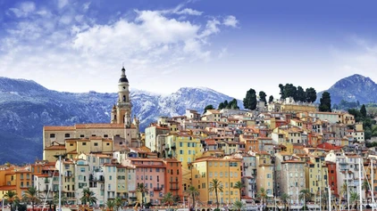 Altstadt von Menton an der Côte d'Azur