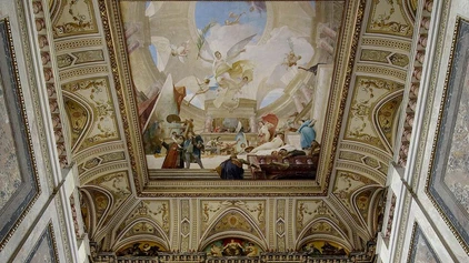 Deckenfresko in Schloss Schönbrunn