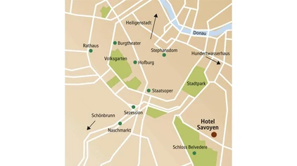 Hotel Savoyen, Wien - Zimmerbeispiel