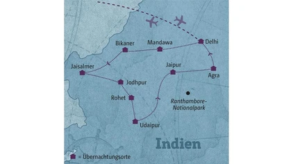 Marktbesuch in Nordindien