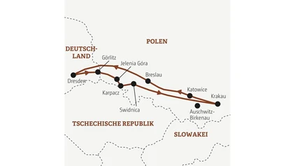 Logo der polnischen Tourismusorganisation.