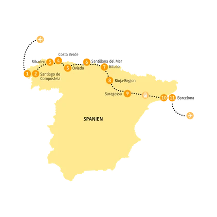Fischerort Cudilleros in Asturien