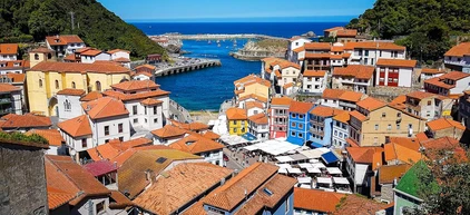 Fischerort Cudilleros in Asturien