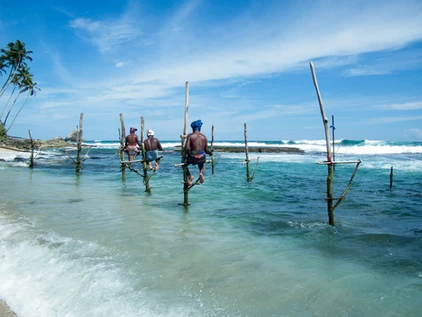 Sri Lanka: Traditionelles Fischen