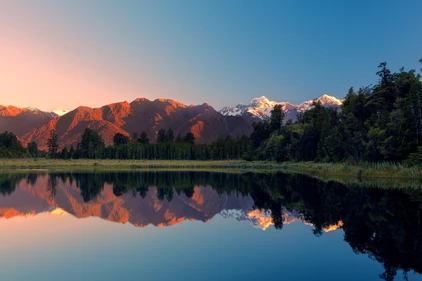 Neuseeland Reise - Lake Matheson