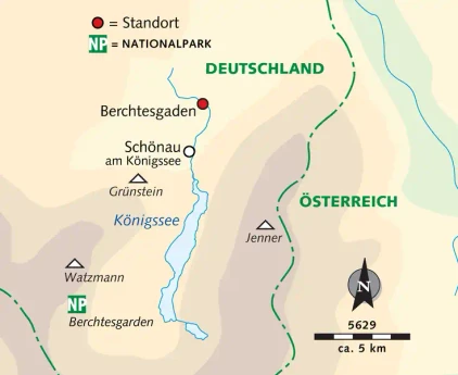 Watzmann-Lockstein - Tourist-Info. am Königssee - ©Berchtesgadener Land Tourismus GmbH