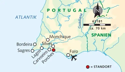 Westalgarve: türkisfarbendes Meer - Peter Bartel