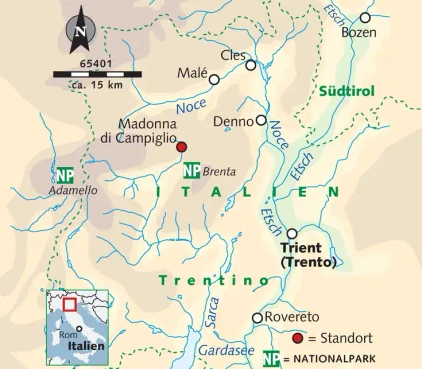 Zu Füßen der Brenta Dolomiten - Gerd Thiel