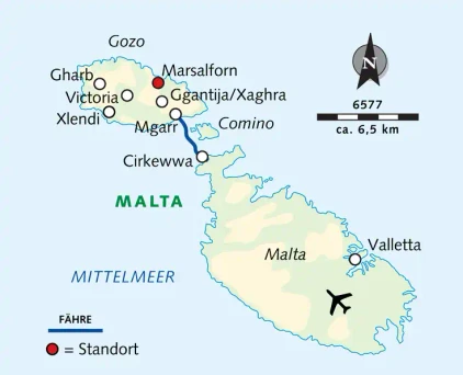 Ramla Bay auf Gozo - VisitMalta - ©VisitMalta
