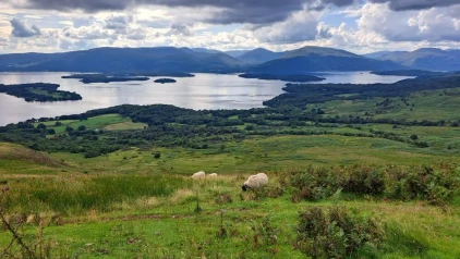 Blick auf Loch Lomond - Laura Esch