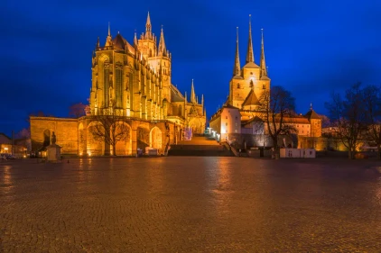 Dom und Severikirche in Erfurt - kentauros - © kentauros / Adobe.com