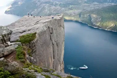 Bootsfahrt auf dem Lysefjord