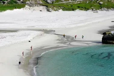 Lofoten - Strand bei Leknes