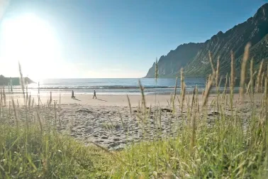 Strand auf der Insel Senja