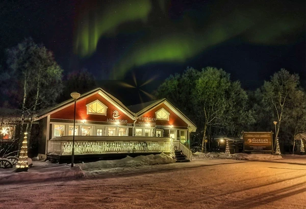 Ihr Domizil in Finnisch-Lappland unter dem faszinierenden Nordlicht