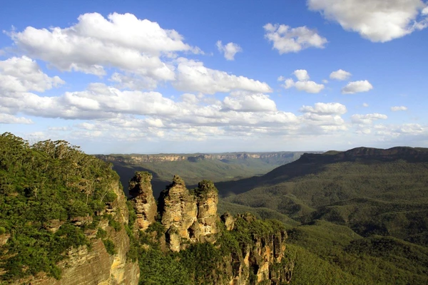 Aussichtspunkt bei den Blue Mountains in Australien