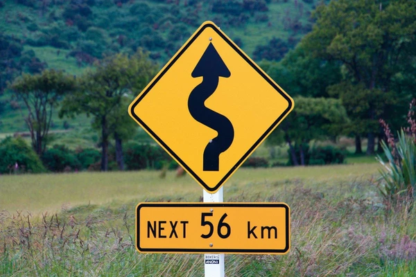 Roadsign Neuseeland