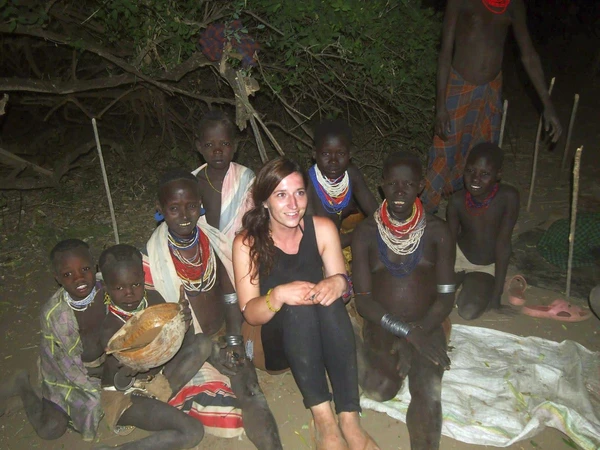 Nadine Brückner in vertrauter Runde
