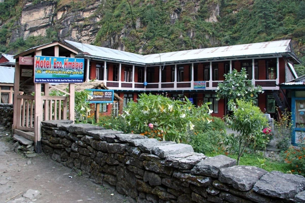 Lodge in Dharapani, Nepal – Einladende Unterkunft inmitten der Annapurna-Region