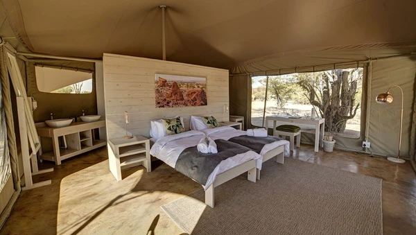 Malansrus Tented Camp in Namibia – Entspannen Sie in einzigartiger Zeltunterkunft