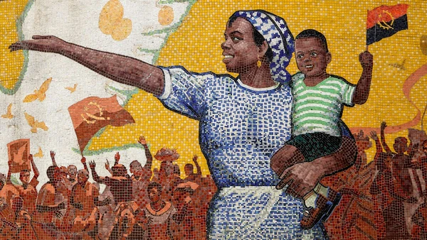 Mural in Luanda – Darstellung von Kultur und Gemeinschaft in Angola
