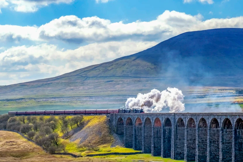Yorkshire Moors Eisenbahn