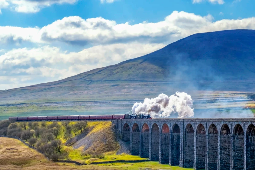 Yorkshire Moors Eisenbahn