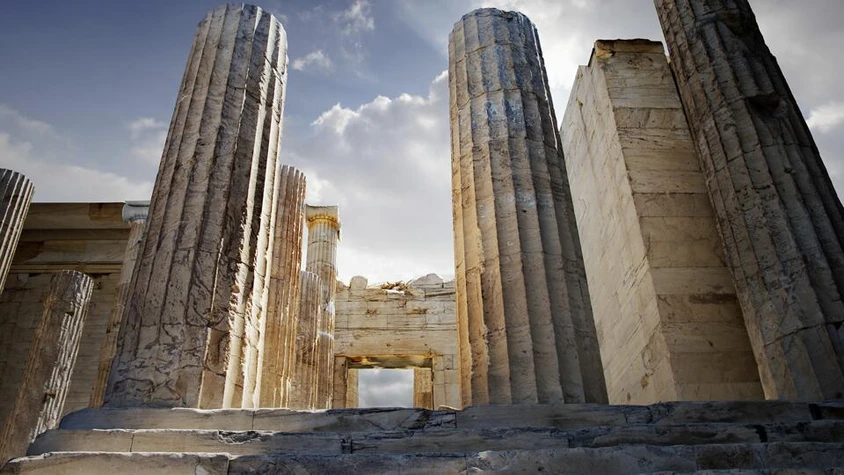 Der Parthenon auf der Akropolis